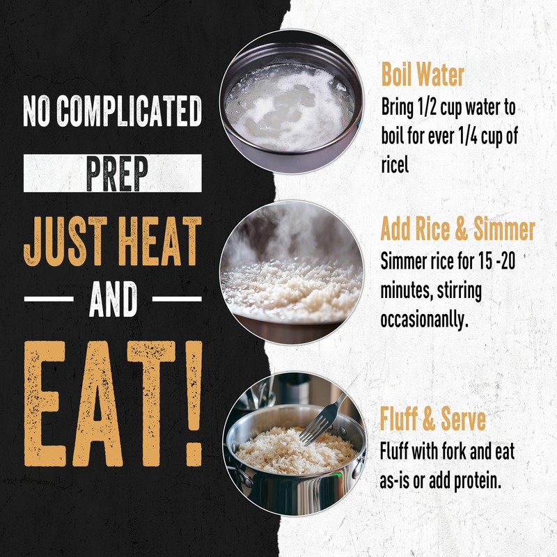 Ready Hour Long Grain White Rice Case Pack – 60
