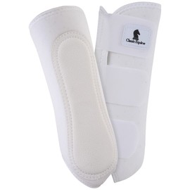 Classic Equine EZ Wrap Lite Hind Splint Boots, White