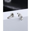 Agrewd Flat Back Cartilage Earring -G23 Solid Titanium Helix Earring