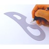 Shinwa Sokutei 77003 Cloud Ruler, 6 Pieces