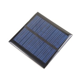 HOBBY COMPONENTS LTD Solar Panel 5.5v 90mA 0.6W Mini Solar Cell 6.5 x 6.5cm