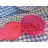 Tupperware CrystalWave Round Container . 4 - QT.