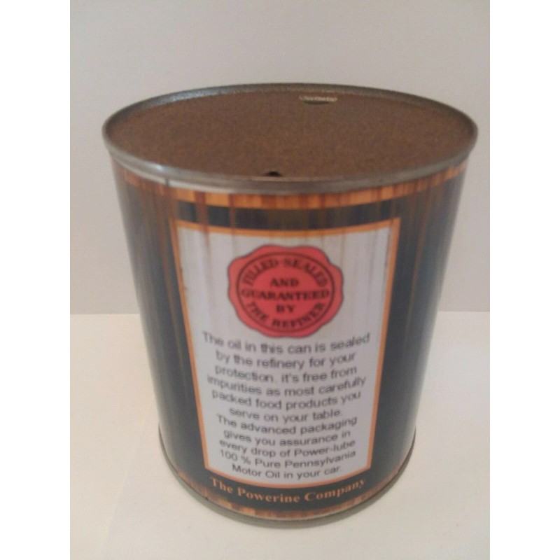 Powerlube Rusty Powerlube Motor Oil Can 1 qt. - (
