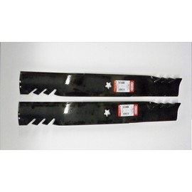 Set of 2, Longer Life 596-370 Gator Fusion G5 3-In-1 Mulching Blades to Replace 405380, 532405380, 403107, 532403107: Craftsman, Poulan, Husqvarna, Made in USA