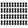 40pcs 1/4 Inch Quick Connect Drip Irrigation Coupling Connector, Straight