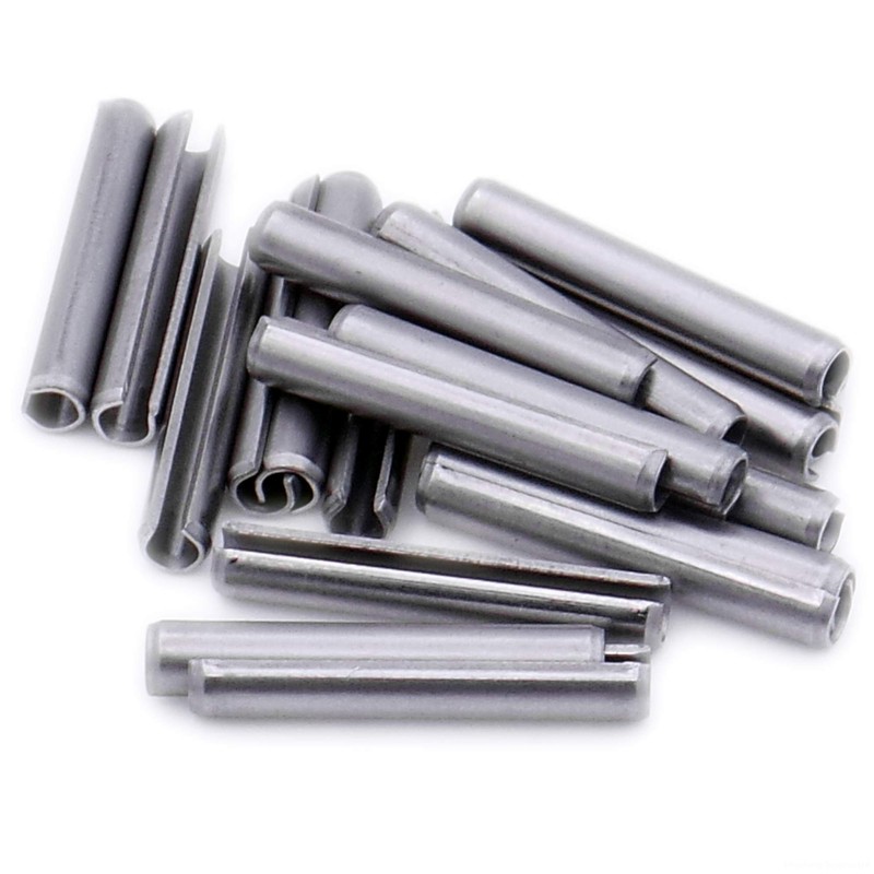 D3 (3mm x 8mm) Slotted Spring Pin (Heavy) - Stainless
