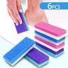 6Pcs Professional Pedicure Foot Pumice Stone for Feet Skin Callus