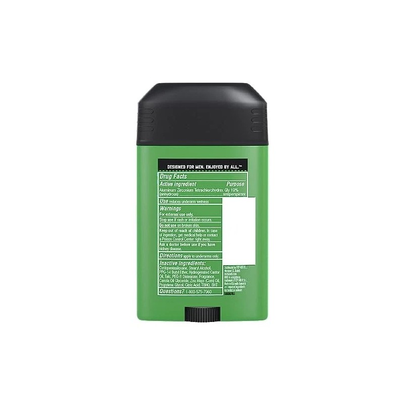 Brut Deodorant Original Fragrance 2.7 oz / 76 g (Pack