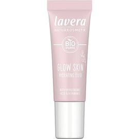 lavera Glow Skin Hydrating Fluid - Moisturises - Shimmering Glow - Natural Hyaluronic Acid & Vitamin E - Vegan - 9 ml