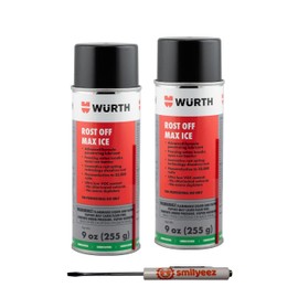 Smilyeez Listing for Wurth Rost Off Max Ice Penetrating Lubricant (2 Cans) - Rust Eating - Advanced Penetrating Formula with Pocket Screwdriver