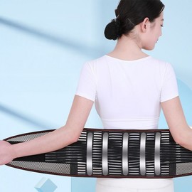 Metal Core High-Elastic Support Waist Brace Waist Support L 2ea