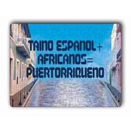 Makoroni - Taino Espanol+ AFRICANOS= PUERTORRIQUENO Puerto Rican Puerto Rico - Jigsaw Puzzle 252 pcs, DesE52