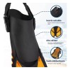 Yosoo Aletas Corta Natación Snorkeling Ajustable Adultos