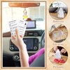 Boao 25 Sets Hanging Car Air Freshener Diffuser Bottles with