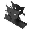 2pcs Metal Napkin Holder Innovative Hollow Out Cat Shape Paper