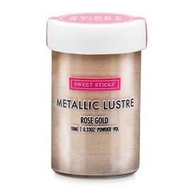 Sweet Sticks Edible Metallic Lustre Dust 4g Rose Gold
