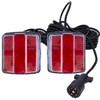 yuksood Magnetic Trailer Lights Kit,IP68 Waterproof,Durable, High Brightness, 7-Pin Plug,