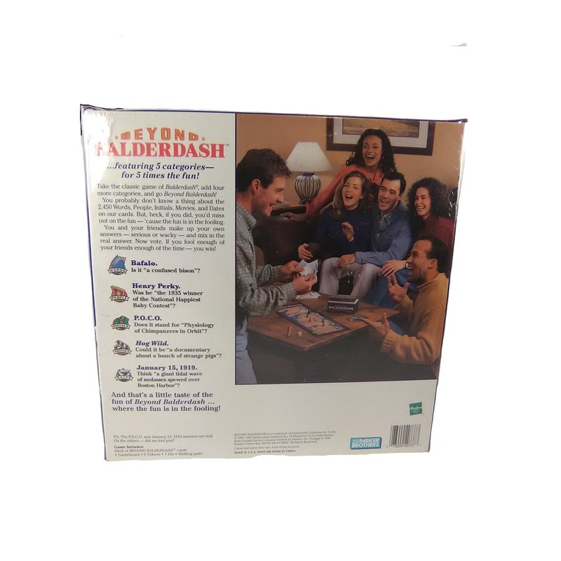 Parker Brothers Beyond Balderdash