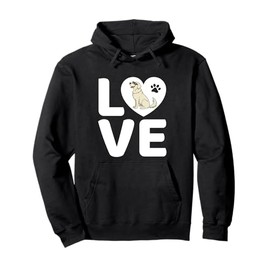 Love Golden Retriever Dog Owner Dad Mom Pullover Hoodie