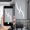 CANEOE Modern Wall Sconce, White Long Strip Led Wall Light