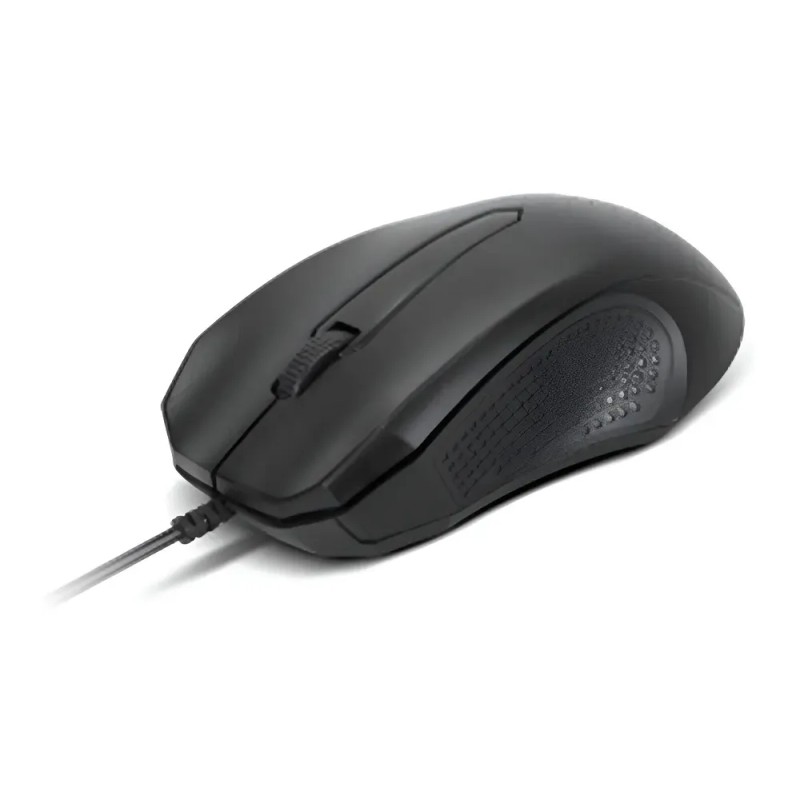 Mouse Convencional Xtech XTM-165 Negro USB 1000 DPI Ambidiestro