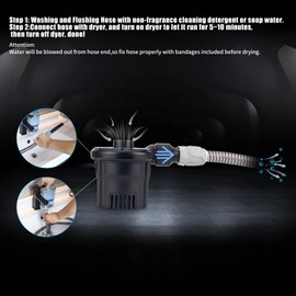 JAKIA CPAP Hose Tube Dryer Cleaning KIT_Water Moisture Cleaner_Drying Water in Minutes_CPAP Supply Accessory