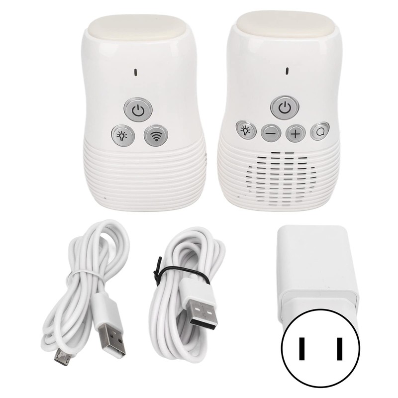 DM221 Audio Baby Monitor, 1000ft Range, Vibrating Sound Alert, Talk