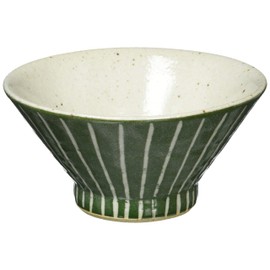 Crimson Glory to Hands and every 13 cm Fuji Mountain View Shape Bowl Green Criss Cross Grass 3816157 