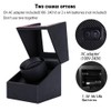 Automatic Single Watch Winder with Quiet Japanese Motor, in Wood
