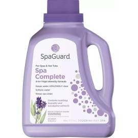 SpaGuard Spa Complete 70oz 3-in-1 Formula Spas Hot Tubs Cleans, Clears, Softens