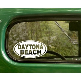 The Decal and Sticker Mafia 2 DAYTONA BEACH DECALs Florida Sticker For Bumper Car Truck Window 4x4 Rv Laptop