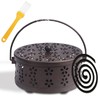 Mosquito Spiral Holder: Portable Anti Mosquito Spiral Incense Stick Holder,