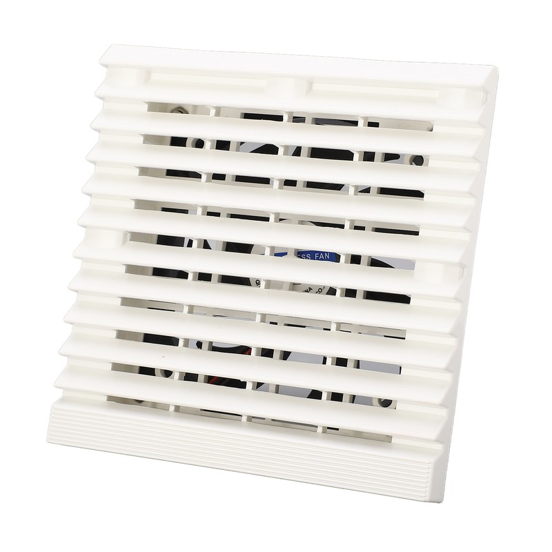Side Exhaust RV Vent Fan Louvered Grid Odor Remove Silent