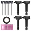 Performance Master Set of 4 Ignition Coils & Pigtail Connector