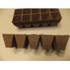 Jiffy 100 Cells Jiffy Strips peat pots -10 cells per