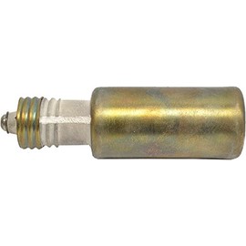 Chromalox 039-253833 Edison Screw Base Space Heater, SCB-100 100W, 120V, 4-3/4" L Brass Sheath