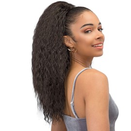 DREAM CHOICE LONG - Janet Collection Noir Synthetic Drawstring Ponytail Color #1(Jet Black)