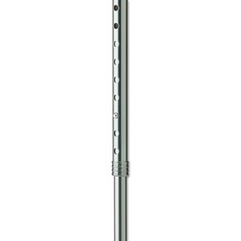 Medline 2 in 1 Walking Cane & Hiking Stick, Two Angle, Iron Grey, Aluminum