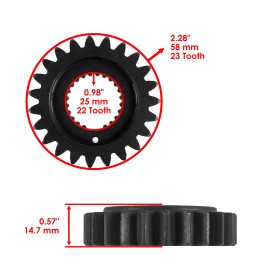 Honda Primary Drive Gear 23T for Honda TRX450ER Electric Start 2006-2014 23121-HP1-600