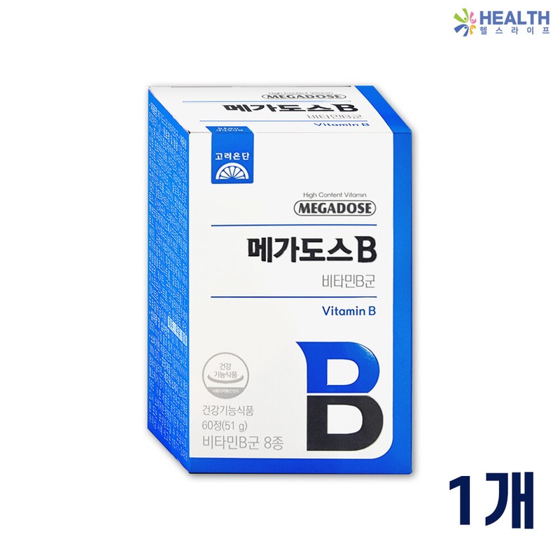 Goryeo Eundan Korea Eundan Megadose B Vitamin B Complex 850mg