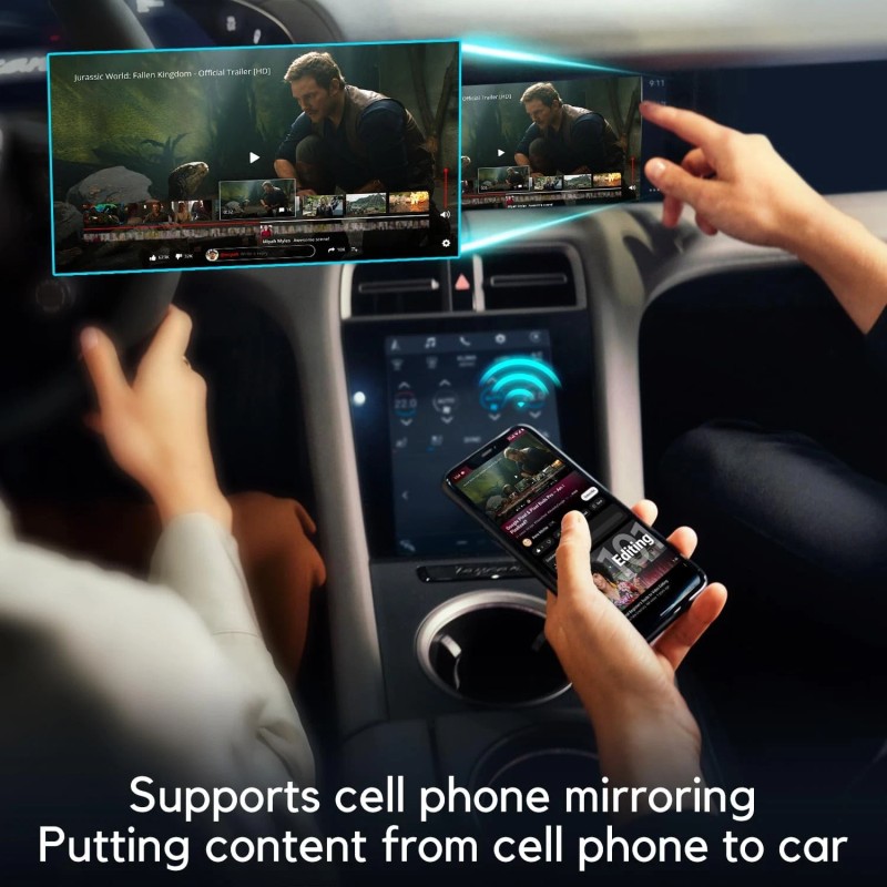 MMB Wireless CarPlay & Android Auto Box Adapter, Built in