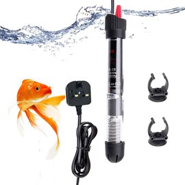 CAM2 New Aquarium Heating Rod 100W, with Temperature display Energy-saving Heater, Aquarium Diving Heater, Fish Tank Aquarium