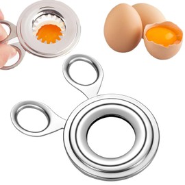 Egg Cutter,1 Pcs Stainless Steel Egg Cutter,Egg Opener Kitchen Gadget Tool Egg Topper for Boiled Eggs for Any Egg Size