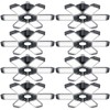XINGHUANLIT Garage Lights 200W - 8 Pack LED Garage Ceiling