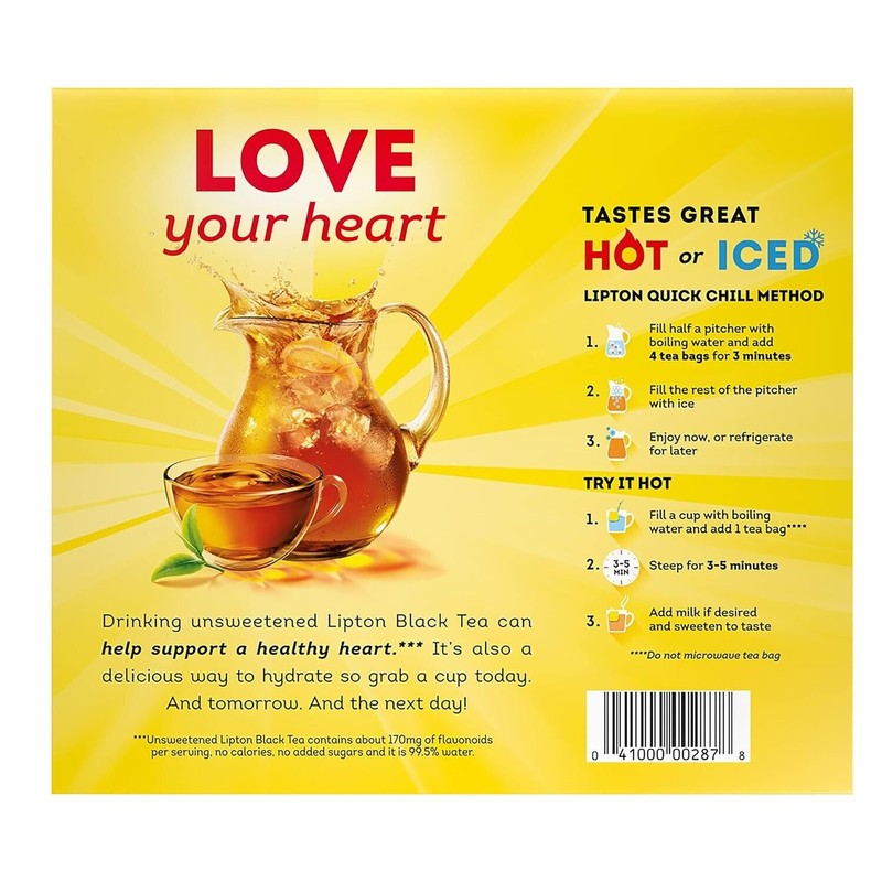 Lipton Tea Bags, 100 Count
