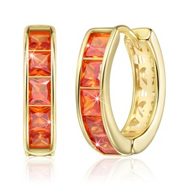 Linawe Small Hoop Earrings, Piercing Ring, Helix Earrings, Nickel-Free Jewellery, Women, Gold, Rose Gold, Silver, Mini Hoop Earrings, Copper Brass, Moissanite