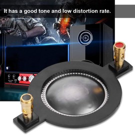 Zerone Diaphragm Horn Voice Coil Universal Replacement 44.4mm Sound Speaker Horn Accessories