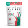 GRIN Kiddo Flossers, Berry Awesome Flavor, Recycled Plastic, Jumbo Grip,