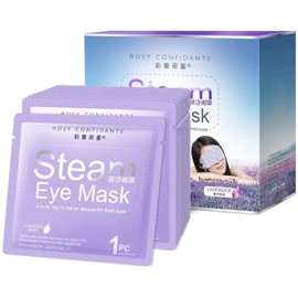 Idealyuan Health Care Warm Steam Eye Mask for Dry, Swollen, Tired Eyes with Lavender 10 Packs