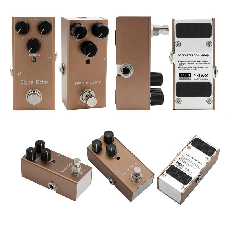 IRIN EF-08 Electric Guitar Effect Pedal Portable Guitar Effector Mini